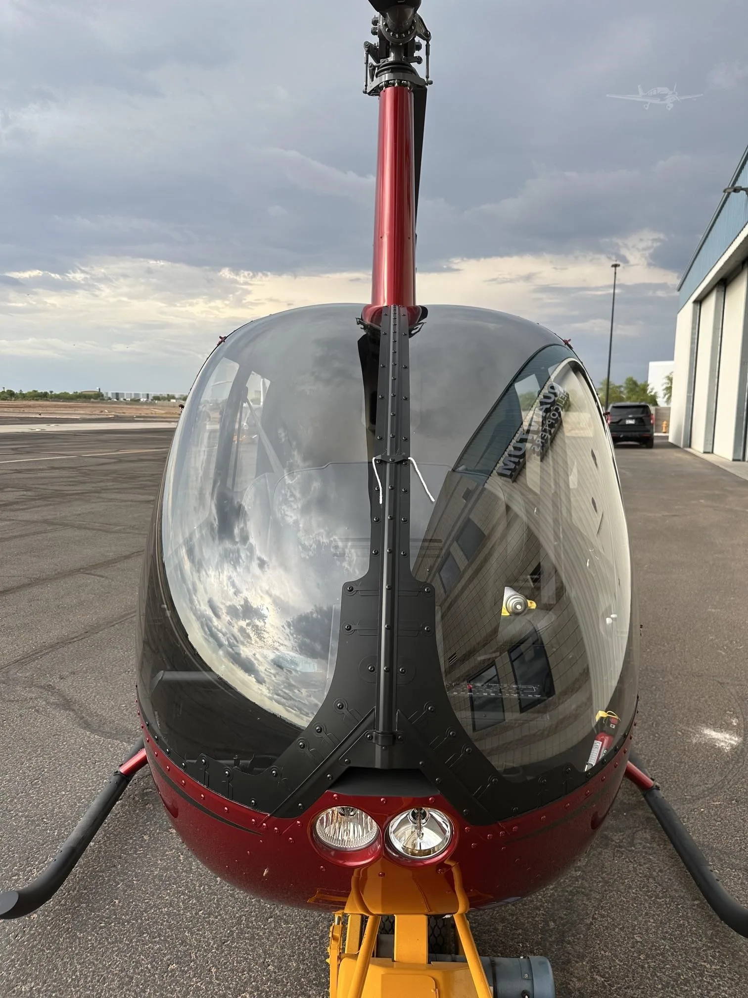 Exterior view of a 2026 ROBINSON R44 RAVEN II, N4008V.