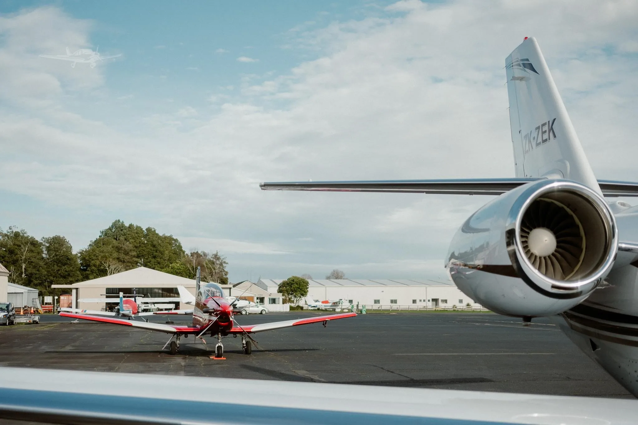 Exterior view of a 1989 PILATUS PC-9A.