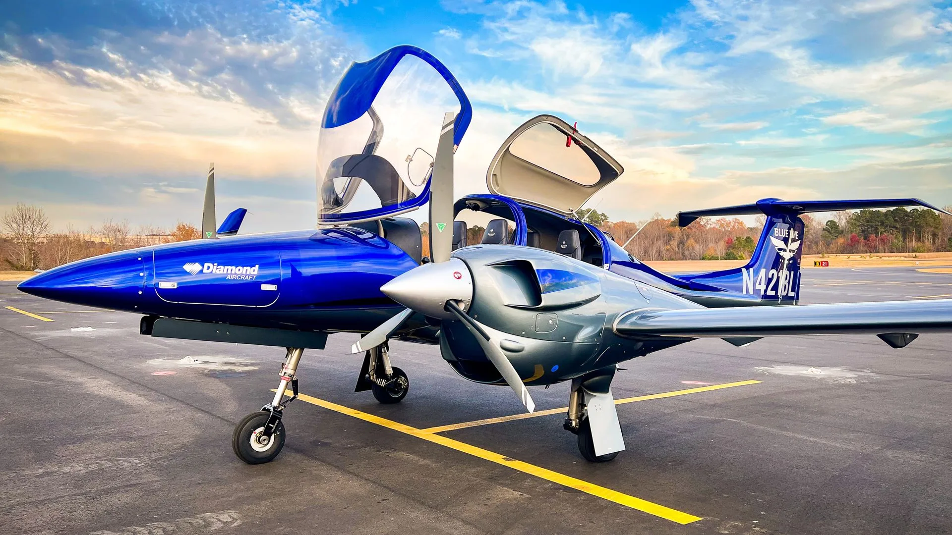 Marketing image of a 2020 Diamond DA42-VI.