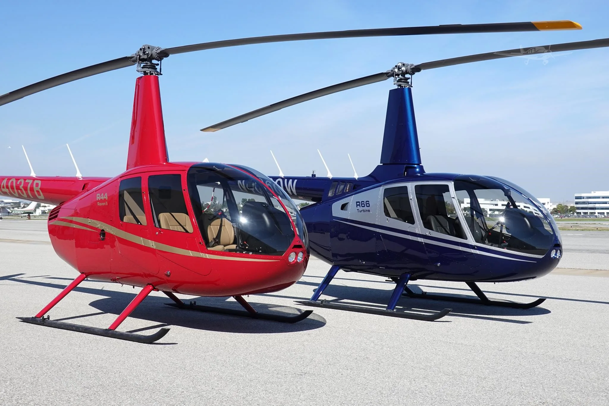 Exterior view of a 2026 ROBINSON R66.