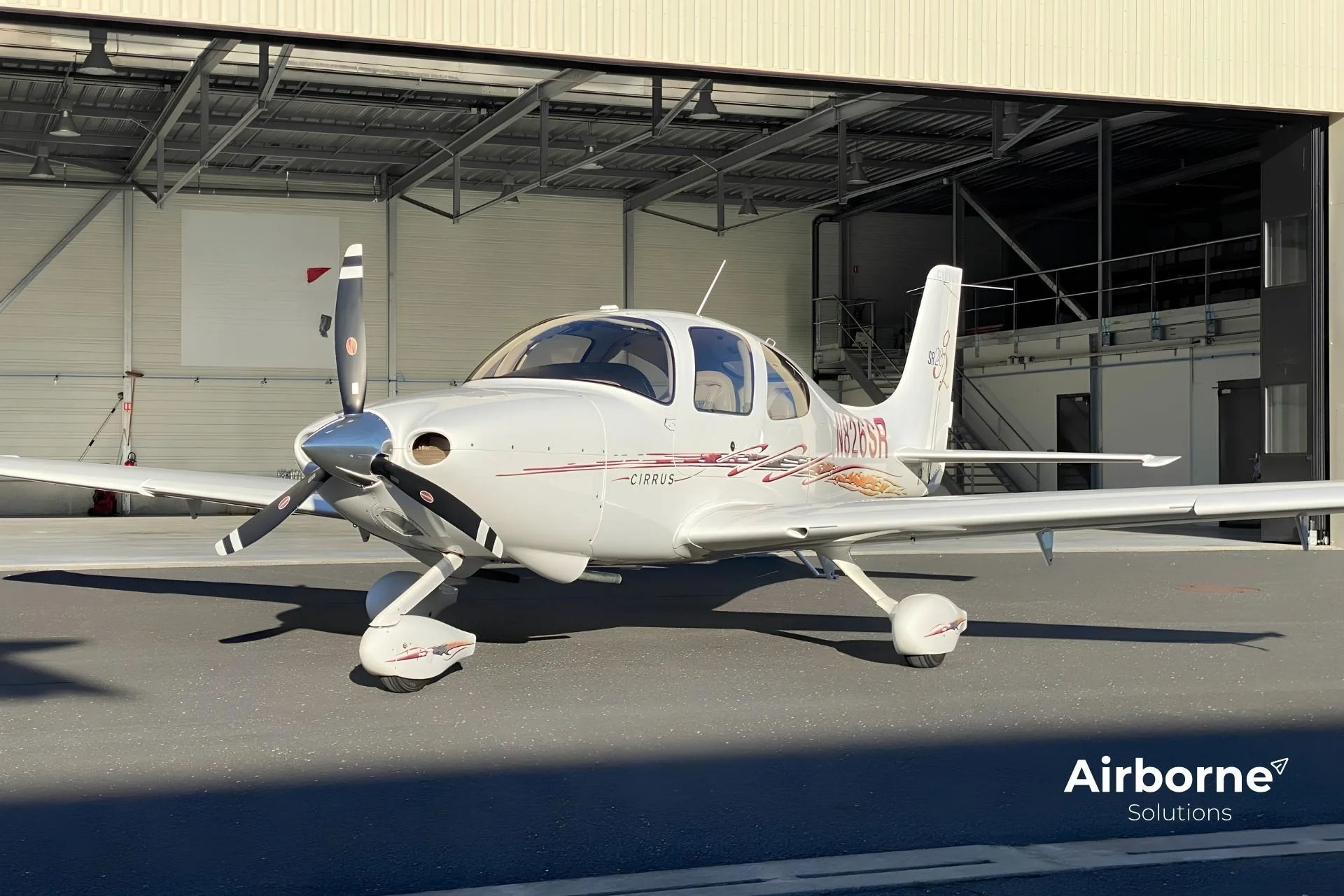 Marketing image of a 2007 Cirrus SR20 G2.
