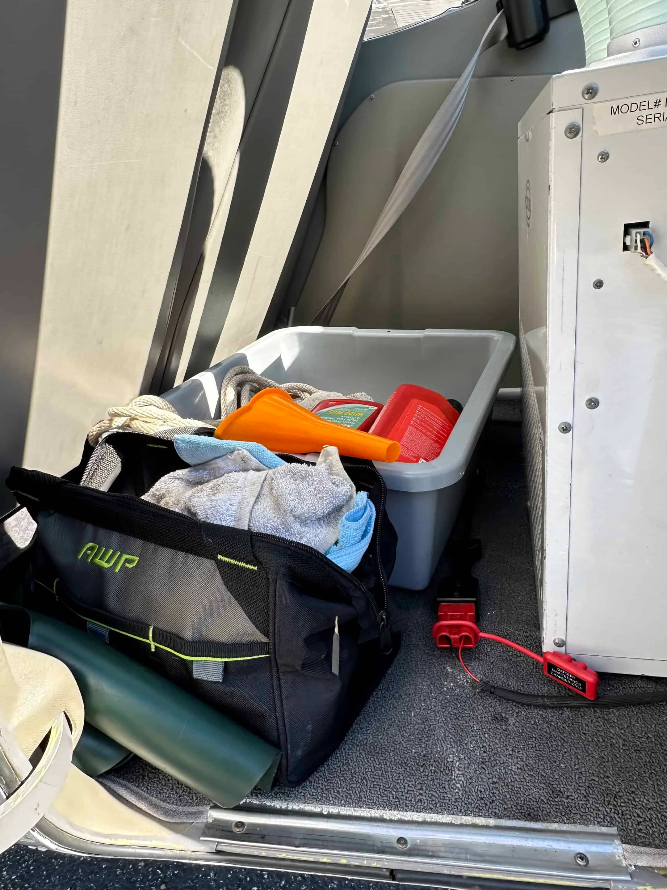 Cabin interior of a 1998 Cessna 182S.