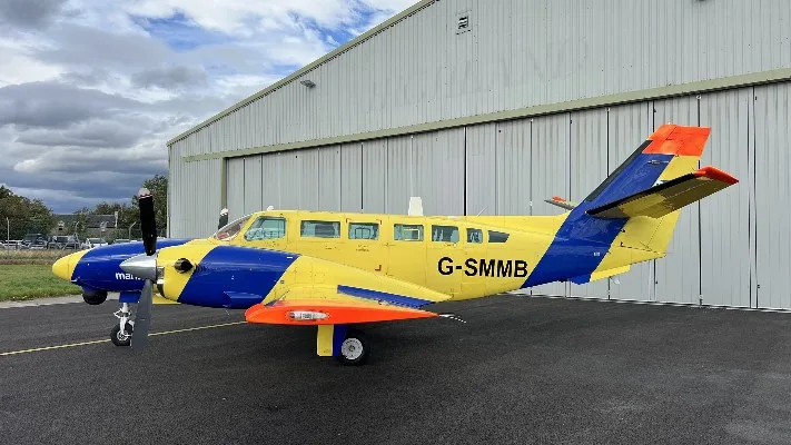 Marketing image of a 2008 Cessna Caravan II 406.