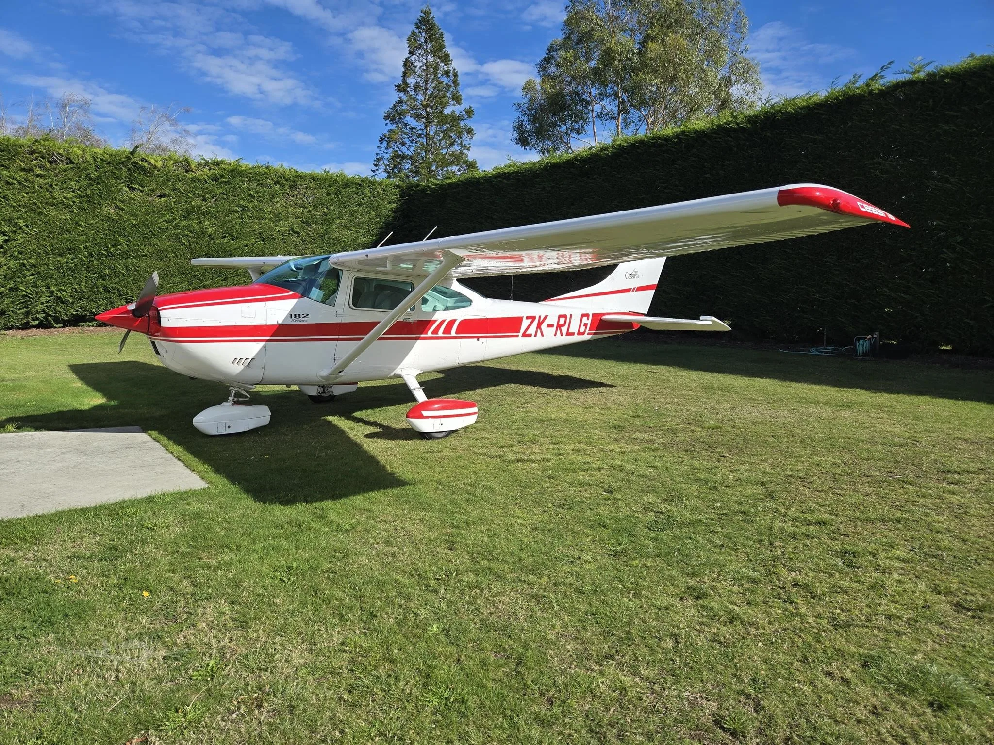 Exterior view of a 1972 CESSNA 182P SKYLANE.