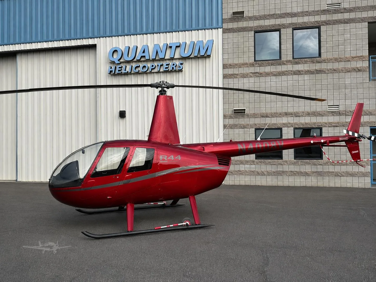 Exterior view of a 2026 ROBINSON R44 RAVEN II, N4008V.