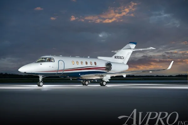 Marketing image of a 2006 Hawker 850XP.
