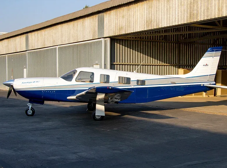 Exterior view of a 1999 Piper PA-32R-301T Saratoga II TC.