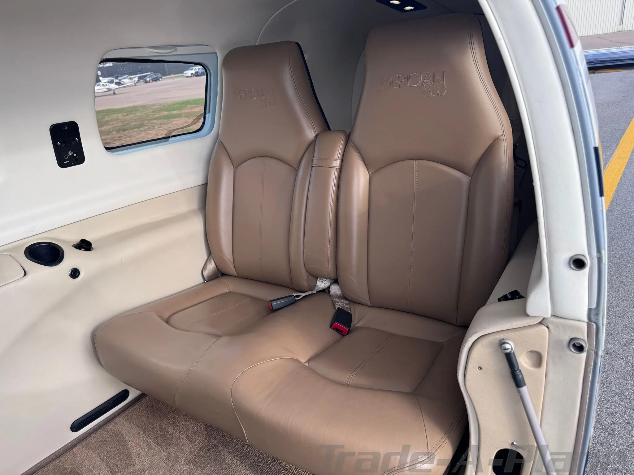 Cabin interior of a 2013 PIPER MALIBU MERIDIAN.