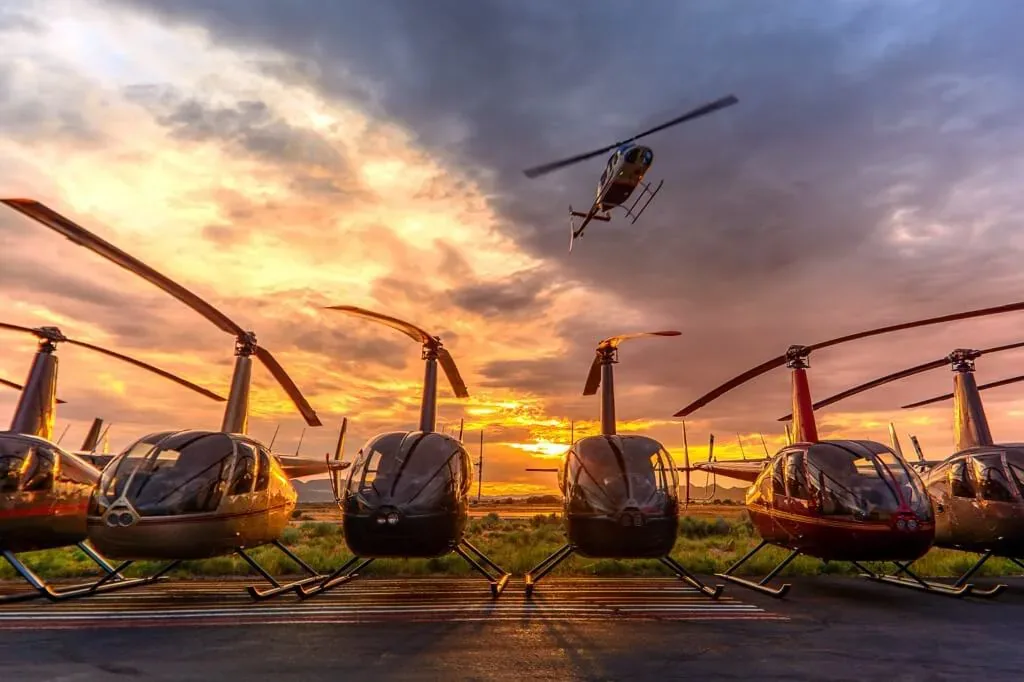 Exterior view of a 2026 Robinson Helicopter Insurance Cost Report (2026)- What Today’s Market Means For R22, R44, and R66 Owners.