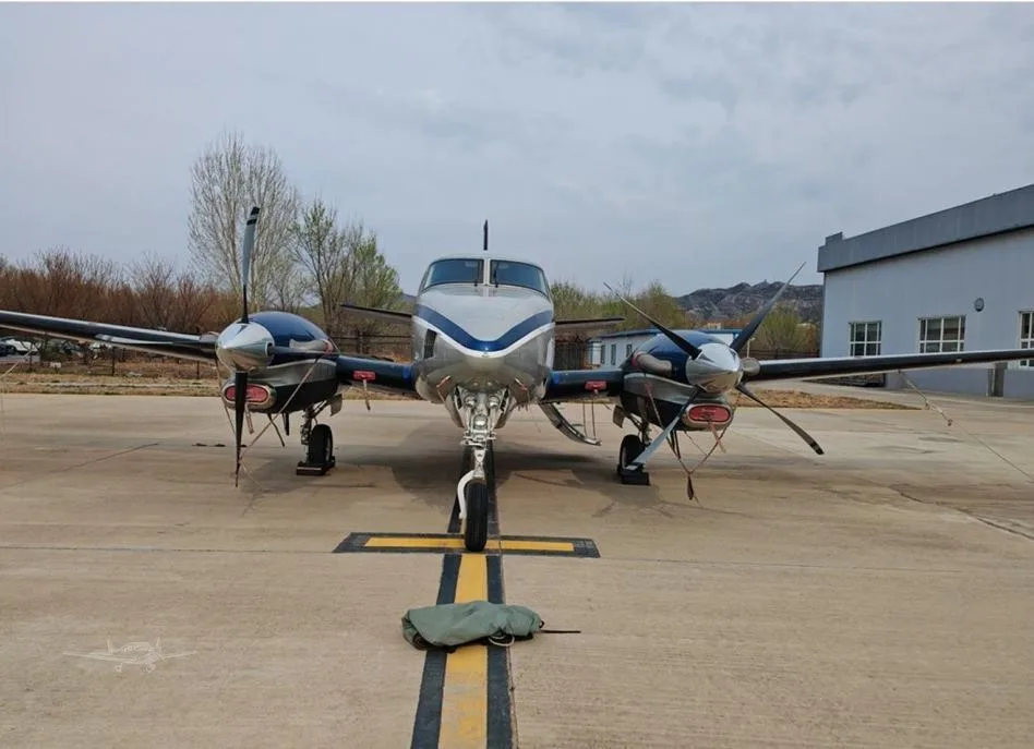 Exterior view of a 2016 BEECHCRAFT KING AIR C90GTI.