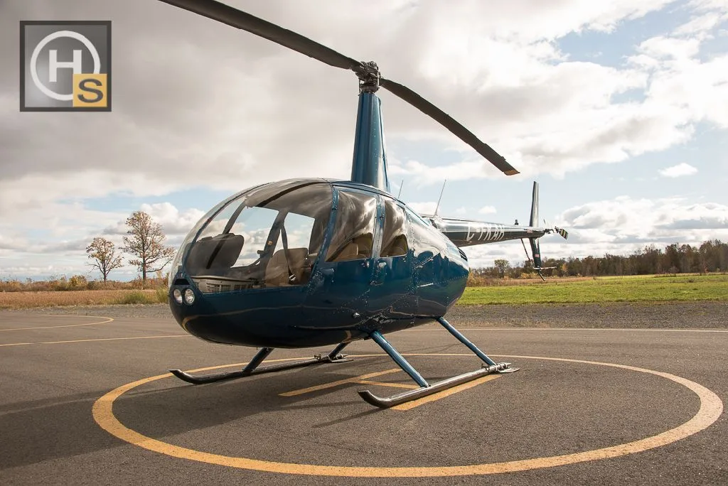 Exterior view of a 2023 R44 Raven I.