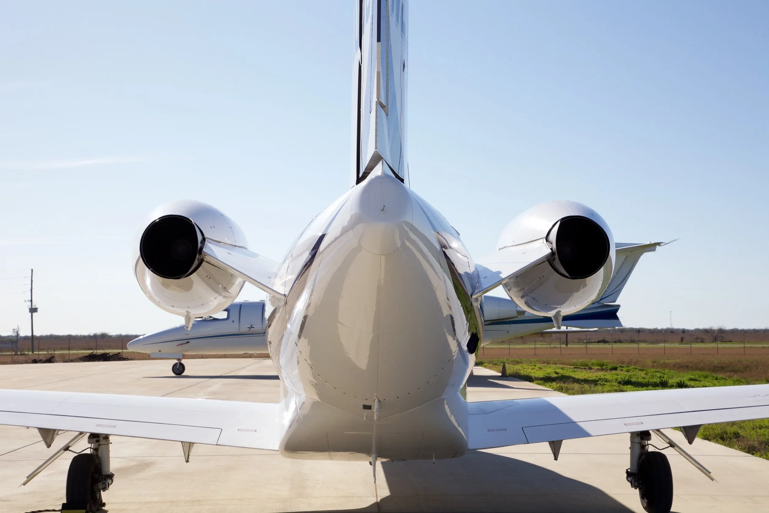 Exterior view of a 2002 Cessna CJ2 — Carolina Jet.