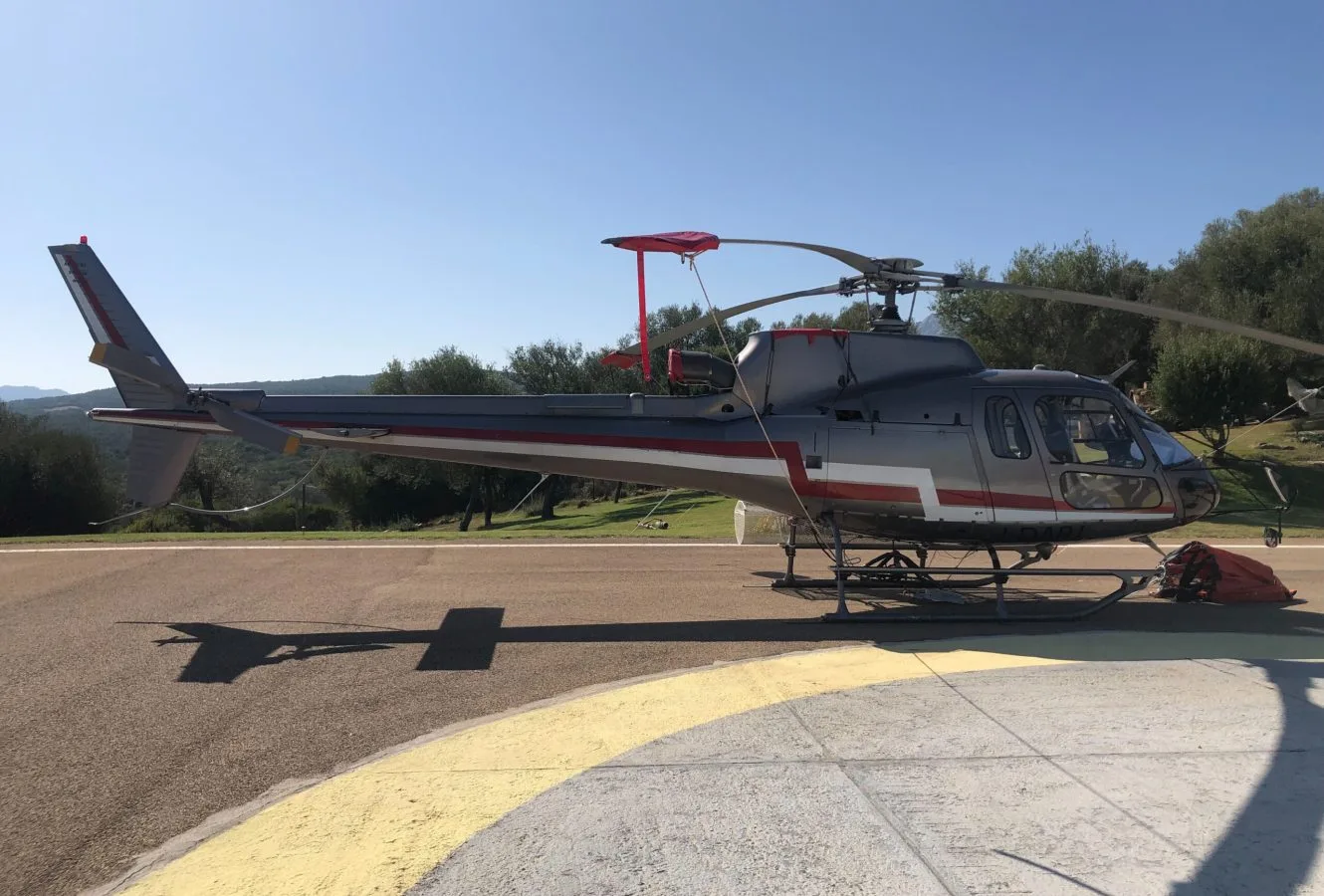 Exterior view of a 2003 Eurocopter AS350-B3.