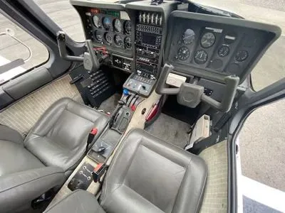 Cockpit and instrument panel of a 1987 Socata TB-10 Tobago.