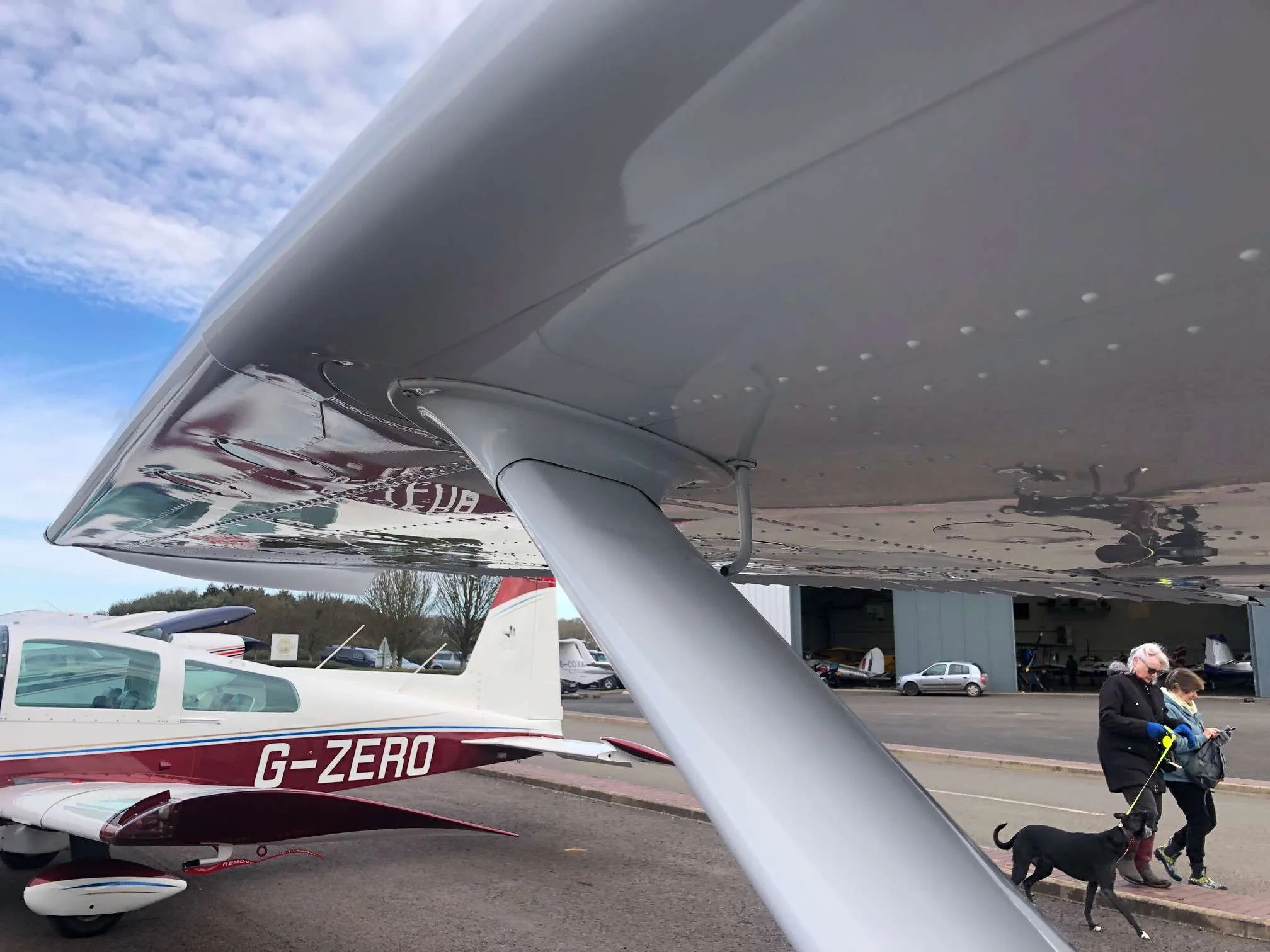 Exterior view of a 1979 Cessna C182Q.