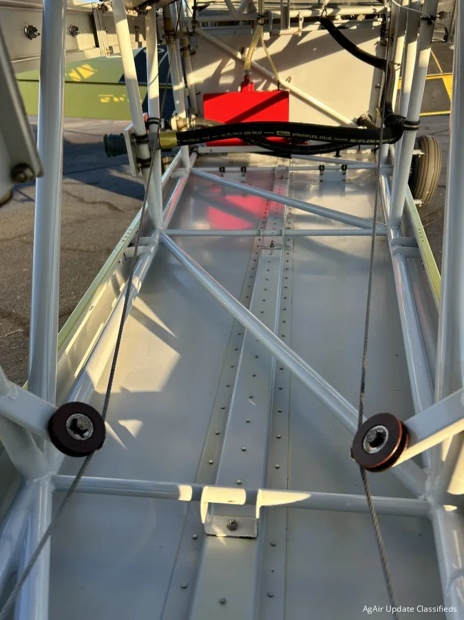 Cockpit and instrument panel of a 2020 Air Tractor 802A.
