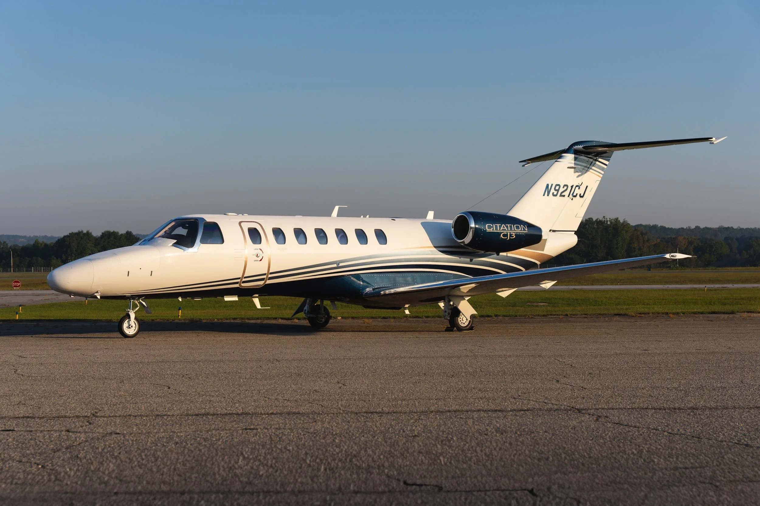 Exterior view of a 2026 Cessna Citation CJ3 GEN2.