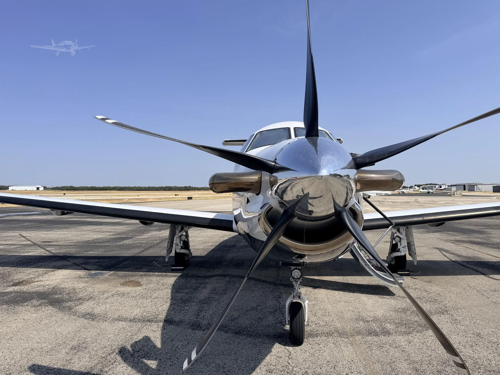 Exterior view of a 2019 PILATUS PC-12 NG, N47WD.