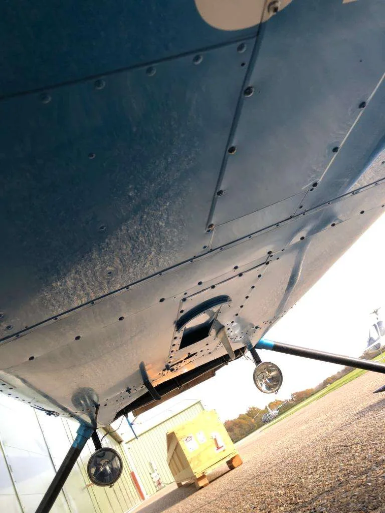Engine detail of a 2007 Robinson R44 Raven 2.