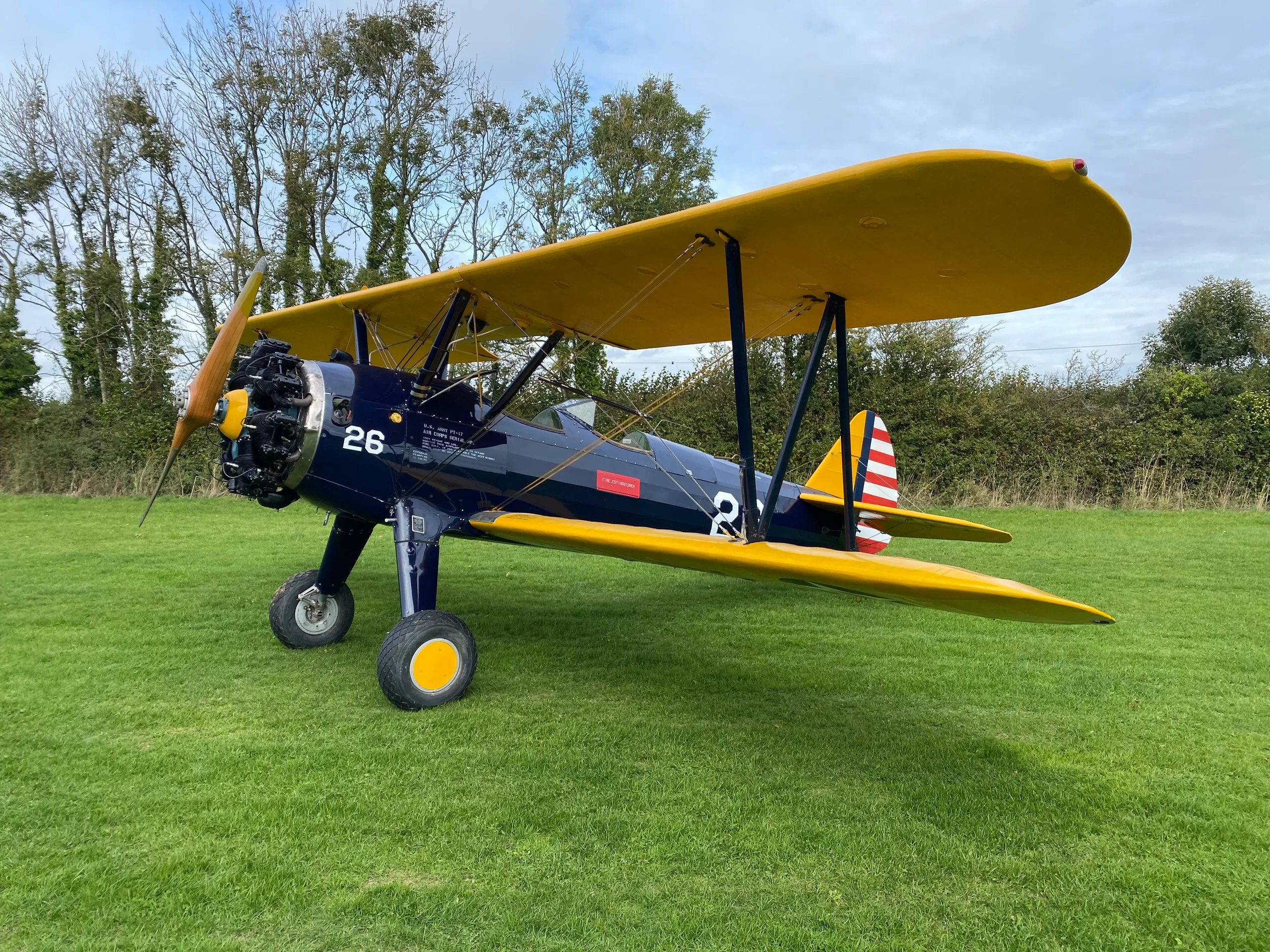 Exterior view of a 1979 Pitts S2A.