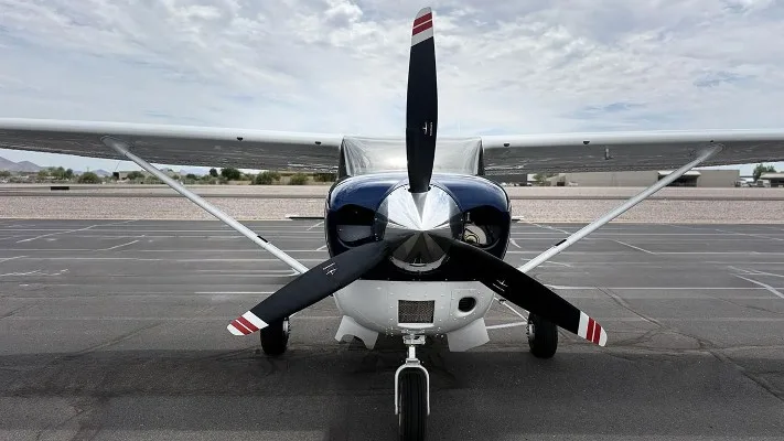 Exterior view of a 2026 Cessna T206H.