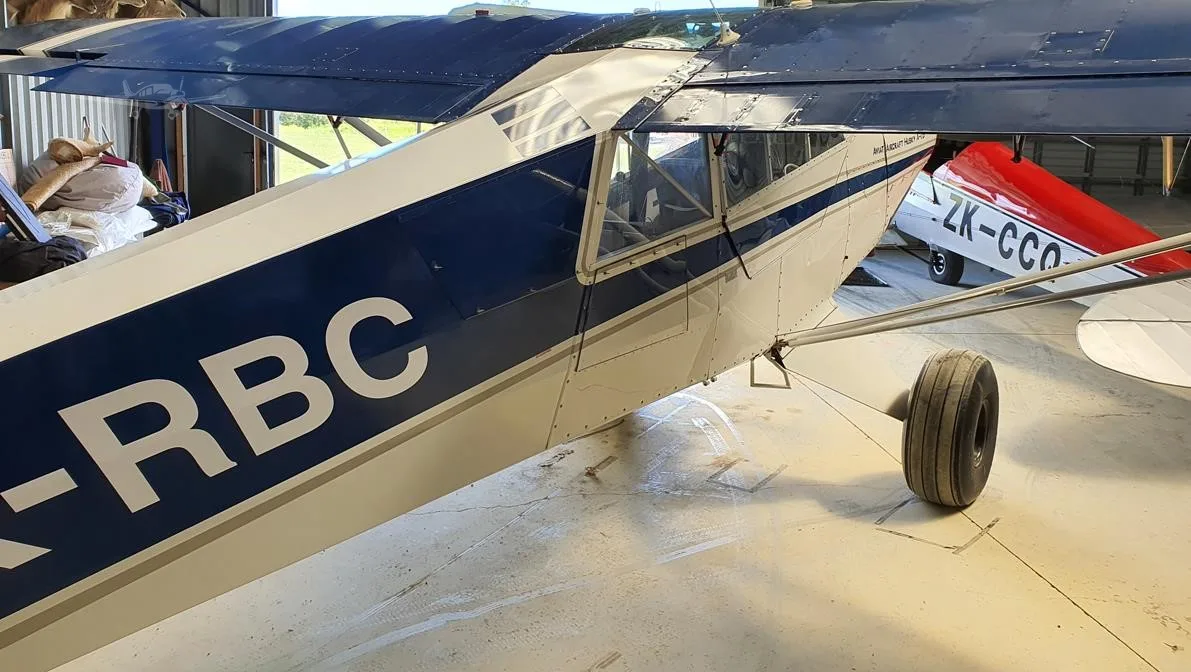 Exterior view of a 2007 AVIAT HUSKY A-1B, ZK-RBC.