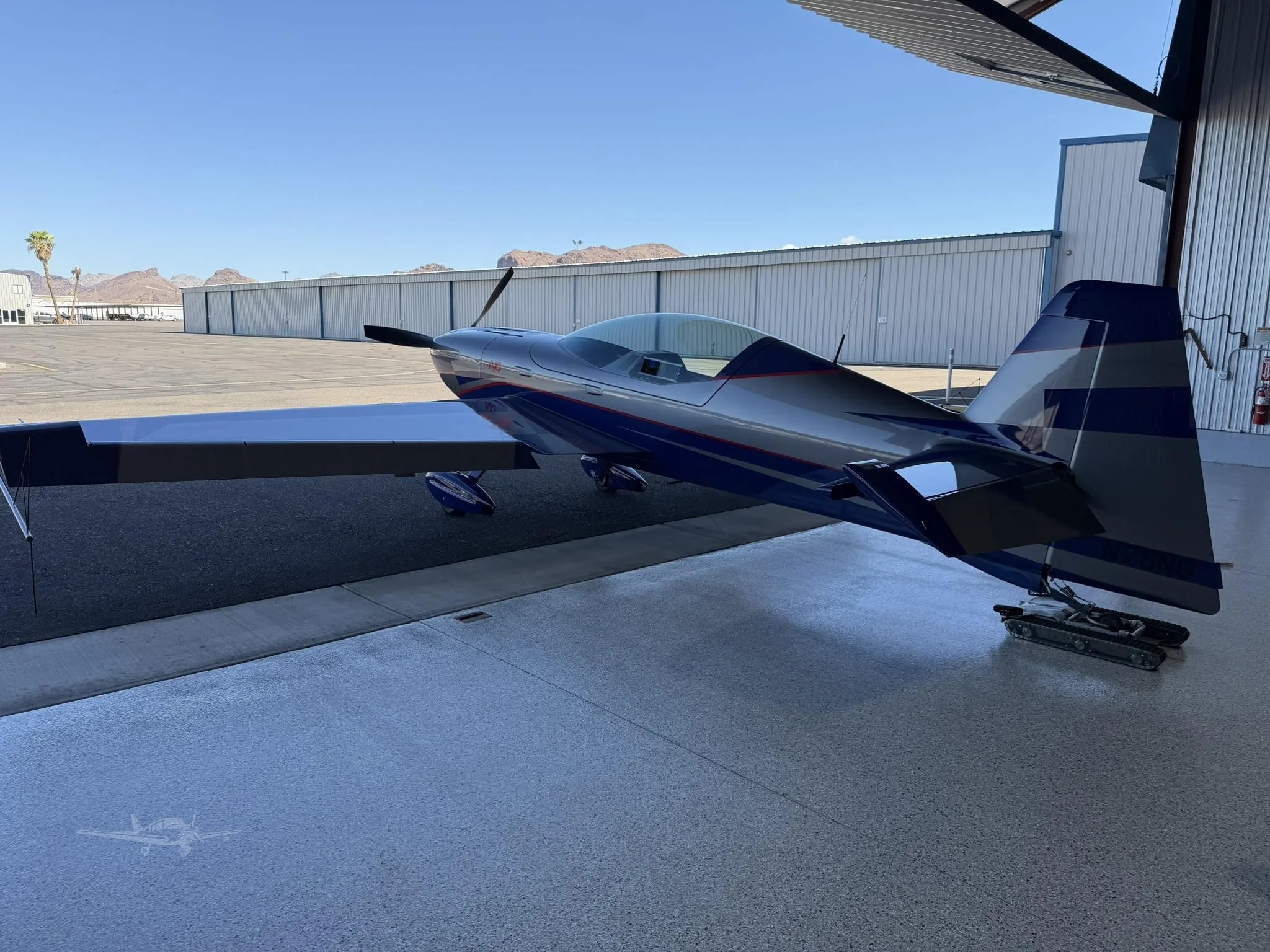 Exterior view of a 2024 EXTRA AIRCRAFT EA NG, N76NG.