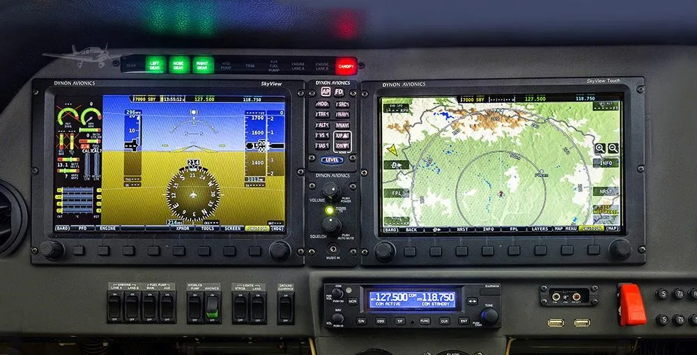 Avionics suite of a 2026 AEROSPOOL WT-9 DYNAMIC.