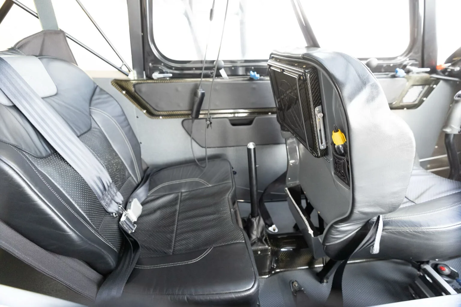 Cabin interior of a 2016 CubCrafters XCUB.