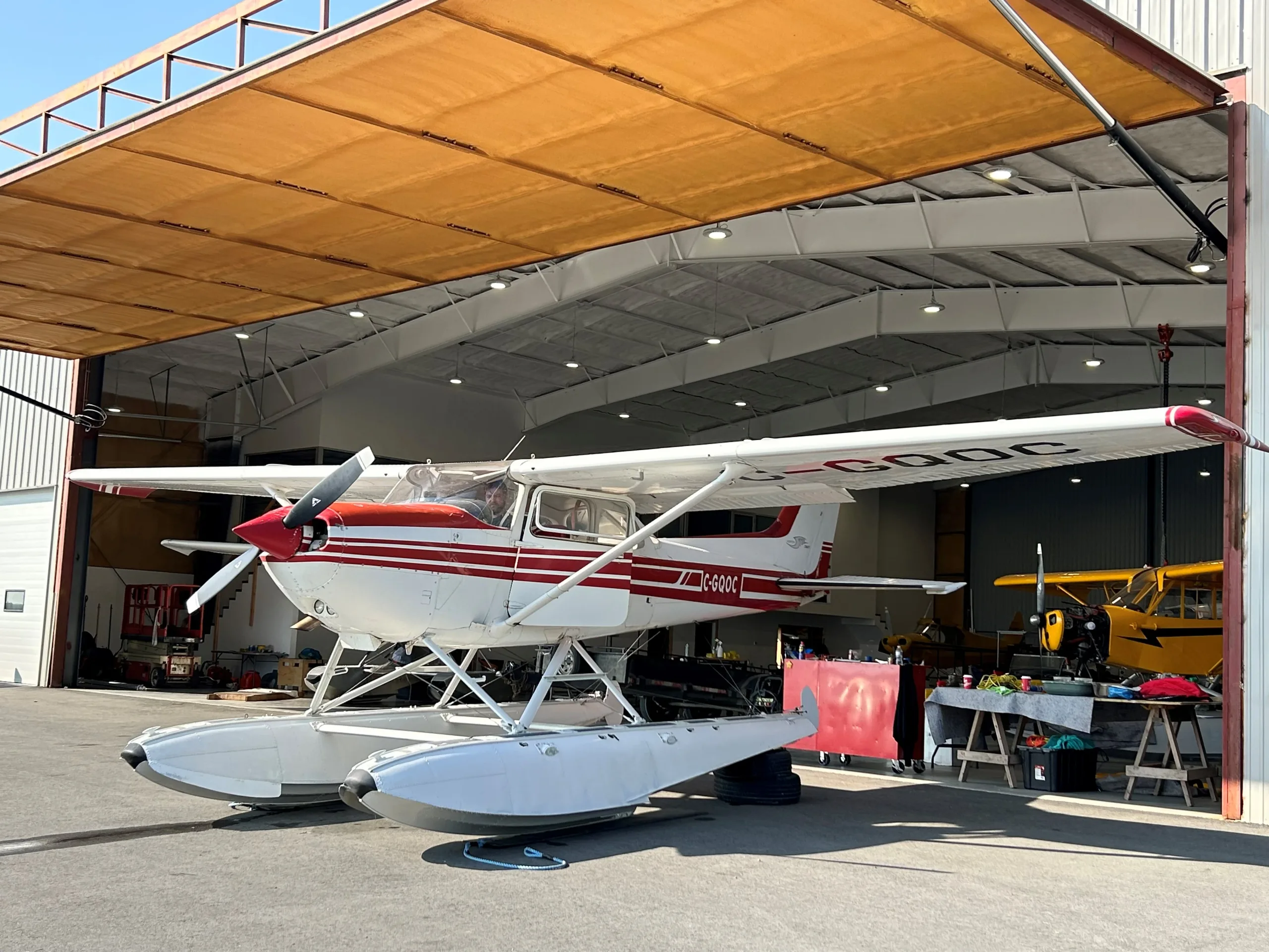 Exterior view of a 1979 Cessna 172.