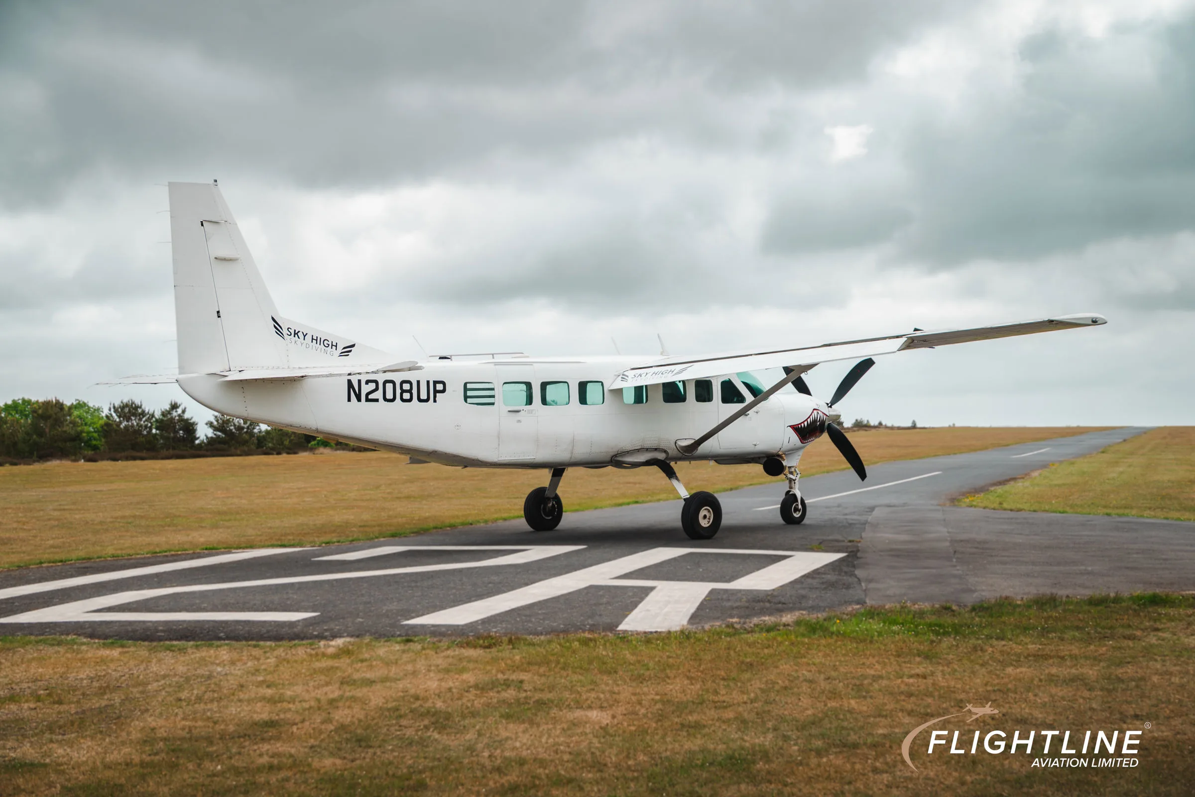 Exterior view of a 1997 Cessna 208 Supervan 900.