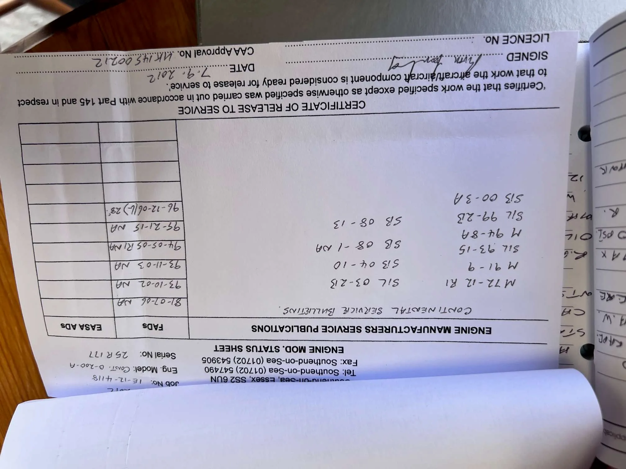Document or specification page.