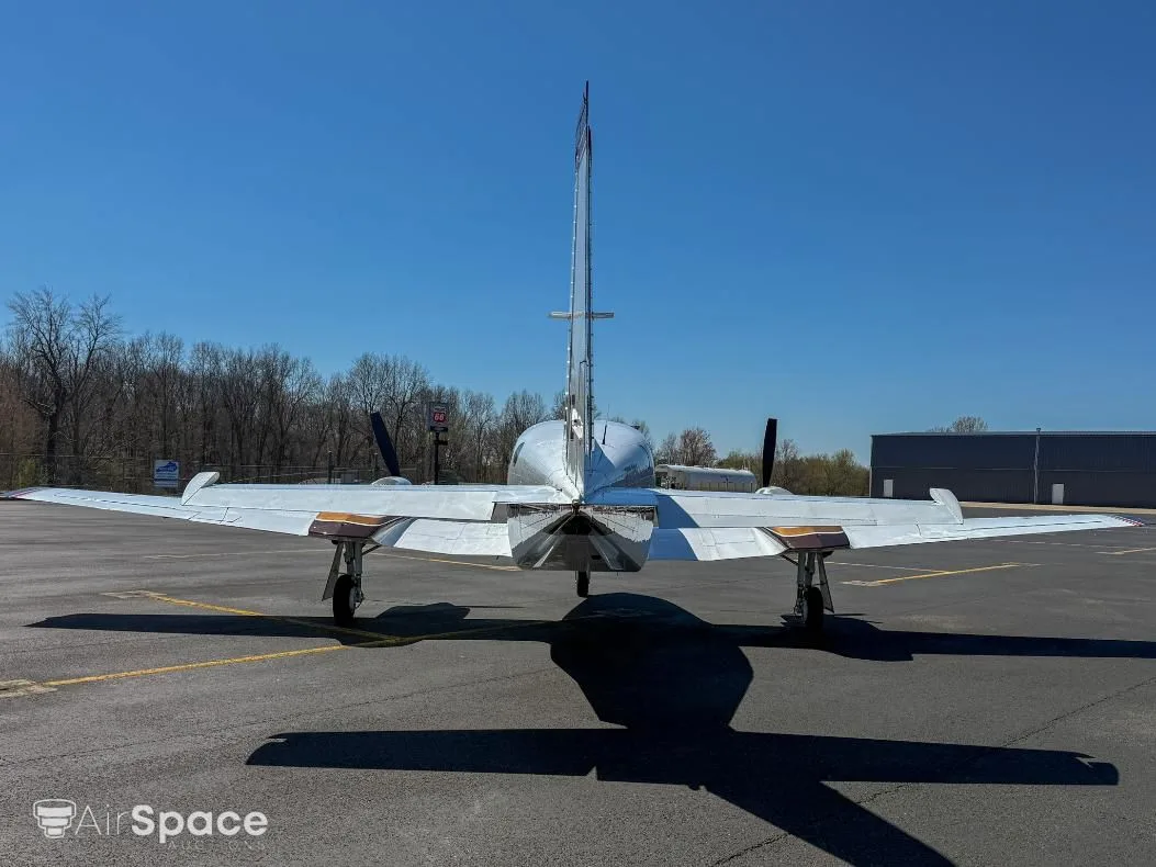 Exterior view of a 1981 Cessna 421 Golden Eagle.