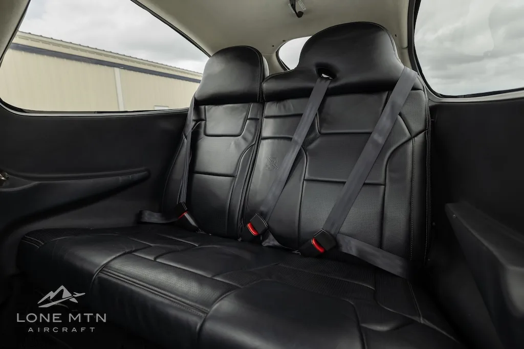 Cabin interior of a 2016 Cirrus SR22 G5 GTS.