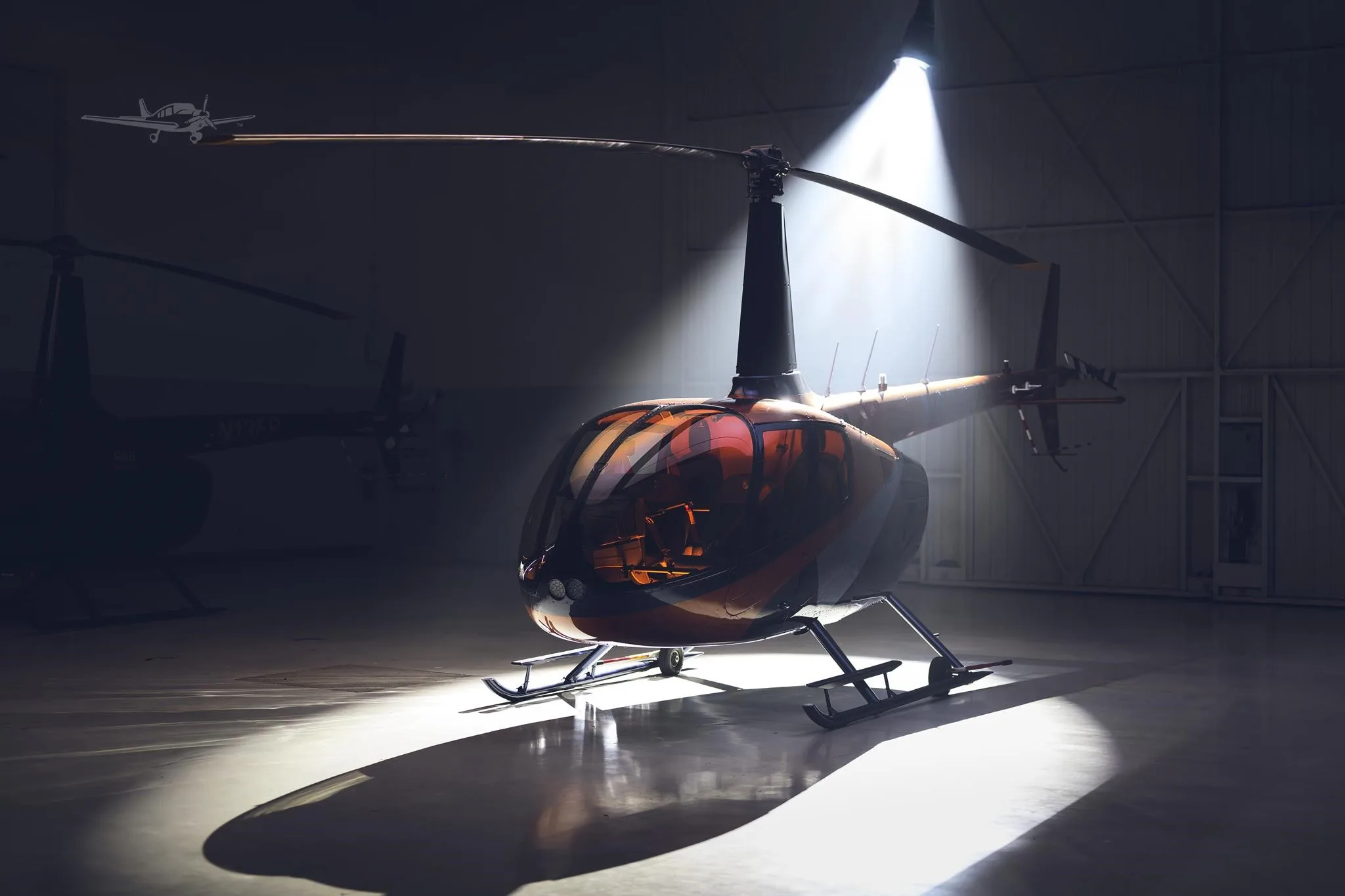 Marketing image of a 2027 ROBINSON R66 NXG.