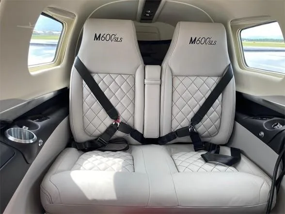 Cabin interior of a 2026 PIPER M700.