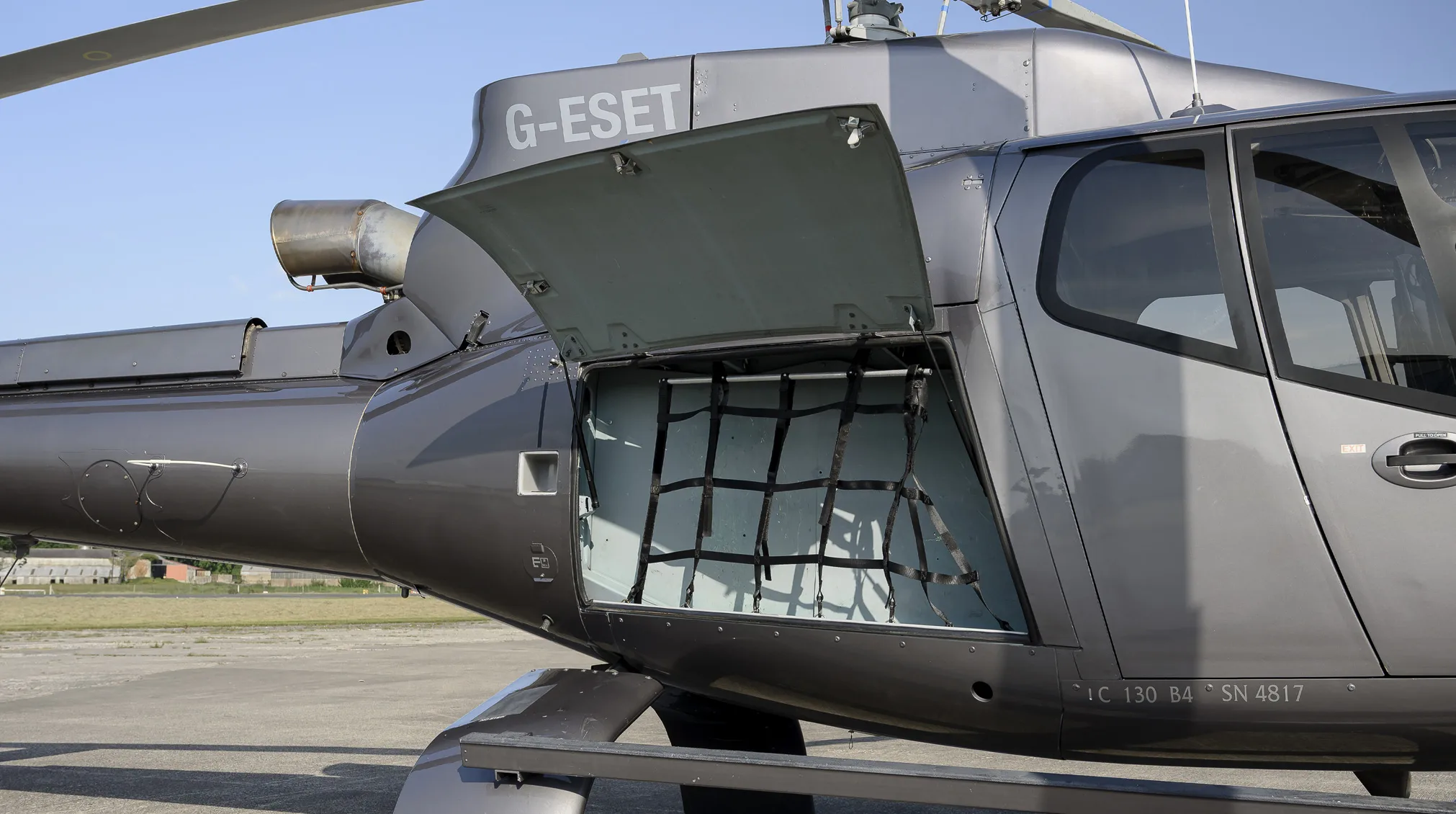 Exterior view of a 2009 Airbus EC130B4.