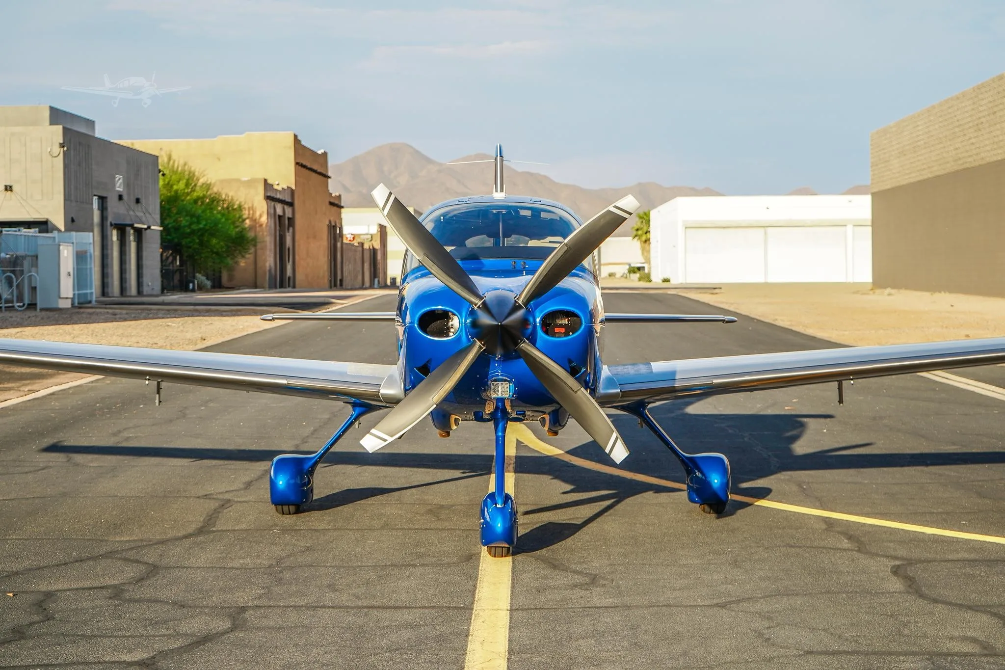 Exterior view of a 2026 CIRRUS SR22-G7+ TURBO, N233RH.