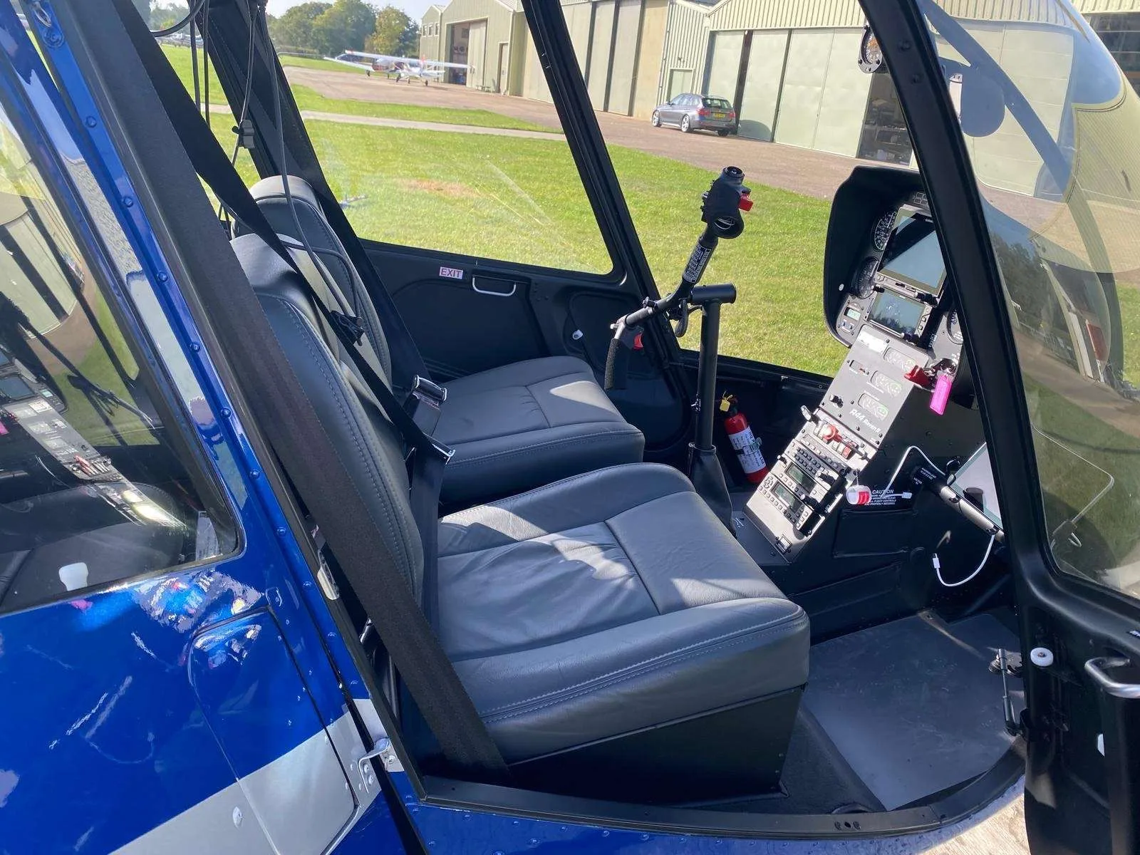 Exterior view of a 2022 Robinson R44 Raven II.