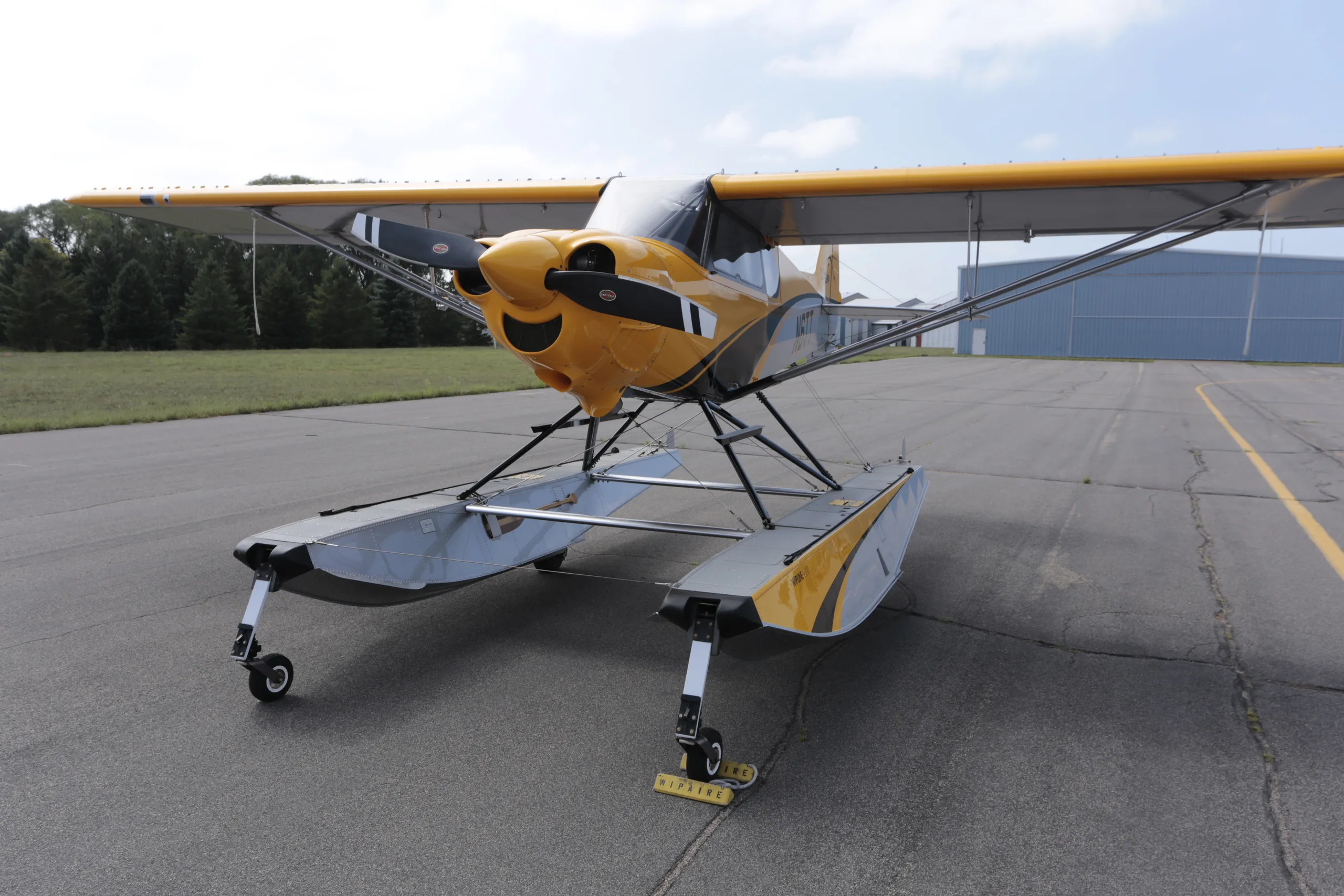 Exterior view of a 2022 CubCrafters cc19 215.