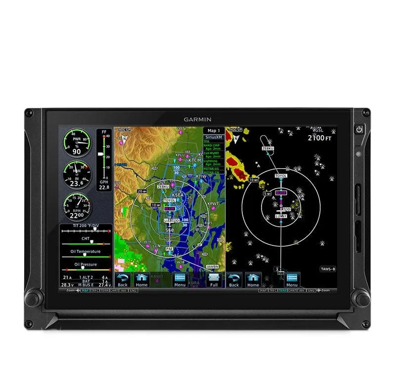 Avionics suite of a 2000 SOCATA TB-21 GT TRINIDAD.