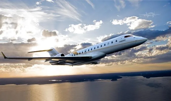 Marketing image of a 2013 BOMBARDIER GLOBAL 6000.