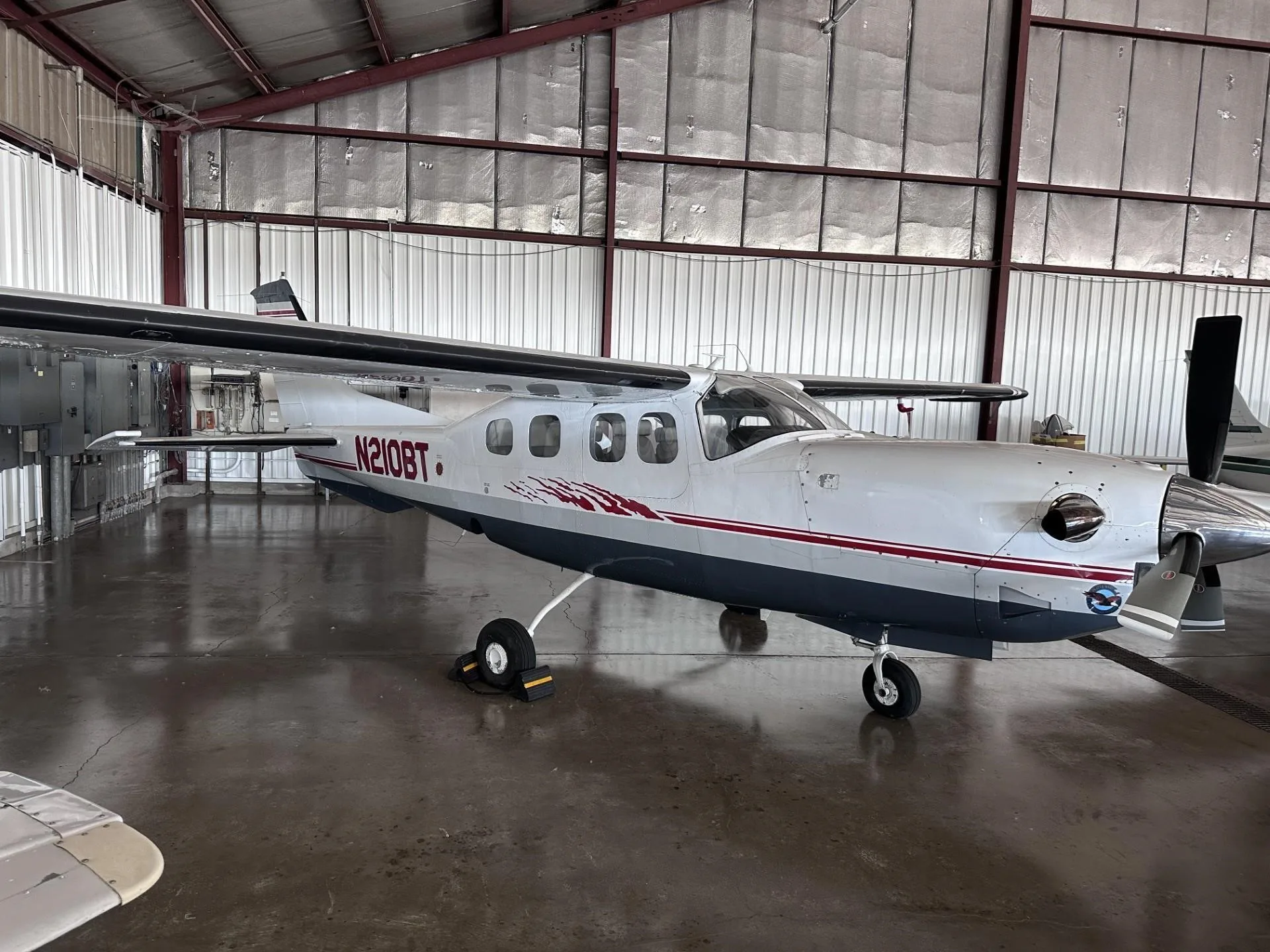 Exterior view of a 1979 CESSNA P210N, N210BT.