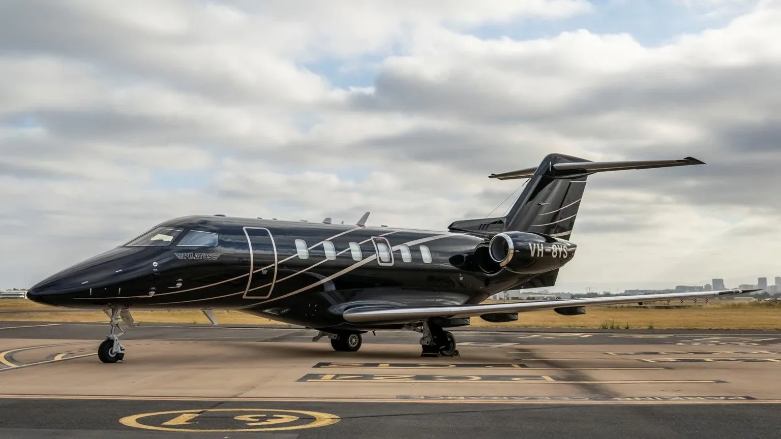Exterior view of a 2024 Pilatus.