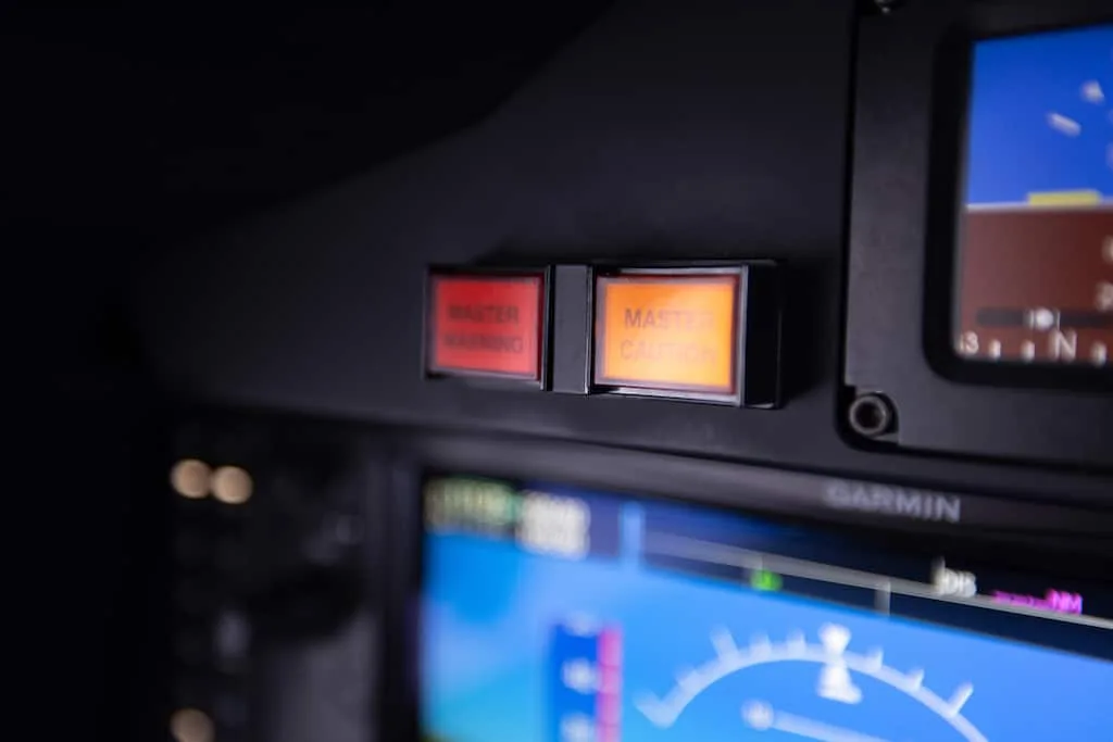 Avionics suite of a 2019 Daher TBM 910.